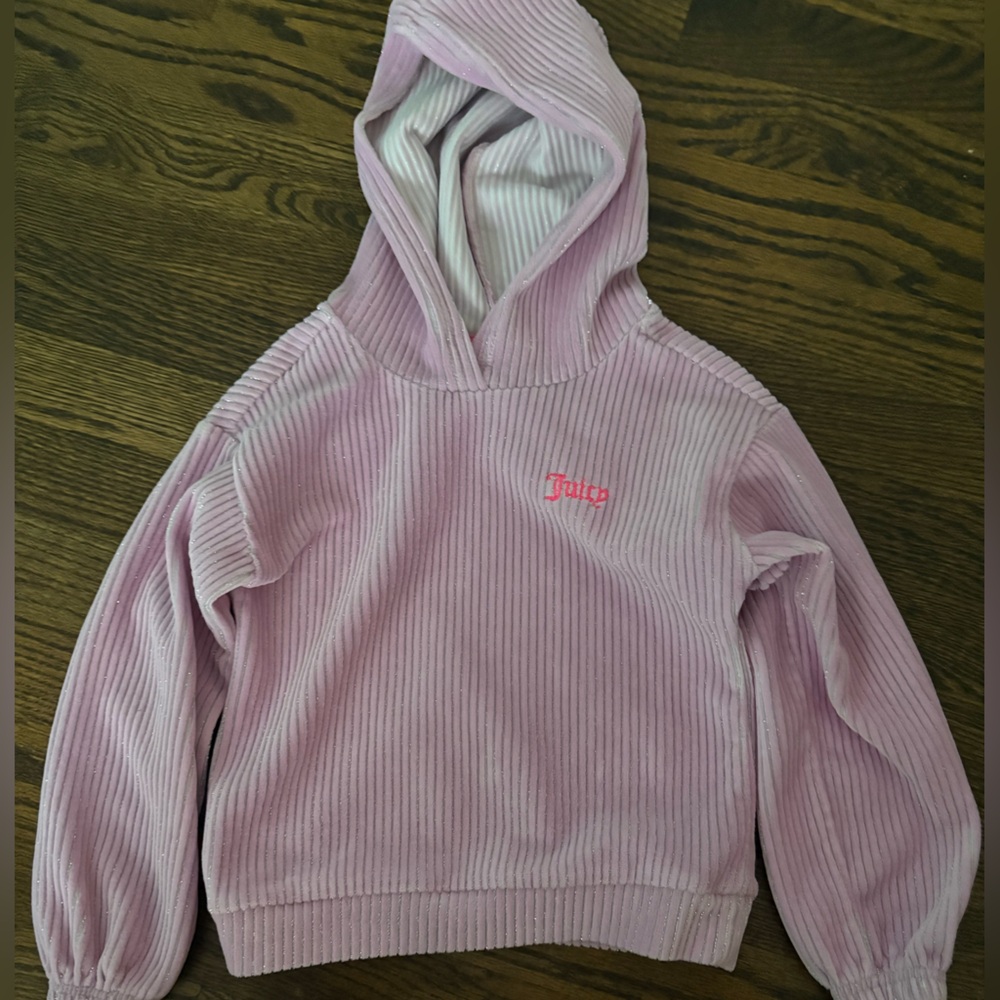 Juicy Couture Kids Striped Pink Jacket